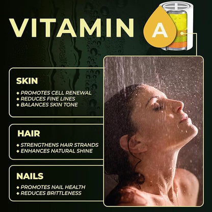 AquaHomeGroup Vitamin Infused Shower Filter Cartridge with Lemon Aroma - Supports Skin and Hair - Universal Fit for All 15 and 20 Stage Filters