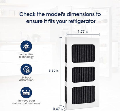MARRIOTTO EPTWFU01 Water Filter Replacement, Compatible with Frigidaire EPTWFU01, EWF02, Pure Source Ultra II and Pure Air Ultra 2 Air Filter (2+3)