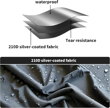 Water Softener Cover,Jacket Access Soften Station Tank Covers,Openable Top Easy to Use Removal-Free Installation,for Water Softener Outdoor UV Dust Protection of Outside Units Heater Parts (Black)