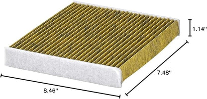 Purolator PBC35667 PurolatorBOSS Automotive Cabin Air Filter with Febreze & Activated Carbon, Car & Truck Passenger Compartment OEM Filter Replacement for Toyota RAV4, Camry, Corolla (Pack of 3)