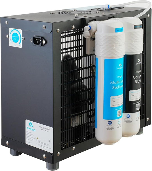 Avalon High Capacity Chiller Cooling System for Under Counter Use, Dual Filtration, NSF