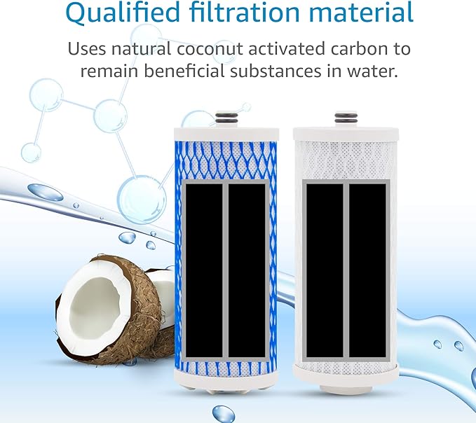AQUA CREST 4035 Faucet Water Filter, Replacement for Aquasana® Filter Replacement, AQ-4035®, AQ4000, AQ4050, AQ4500 Drinking Water Systems, 2 Pack