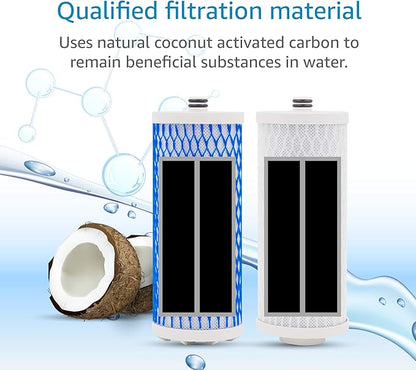 AQUA CREST 4035 Faucet Water Filter, Replacement for Aquasana® Filter Replacement, AQ-4035®, AQ4000, AQ4050, AQ4500 Drinking Water Systems, 2 Pack