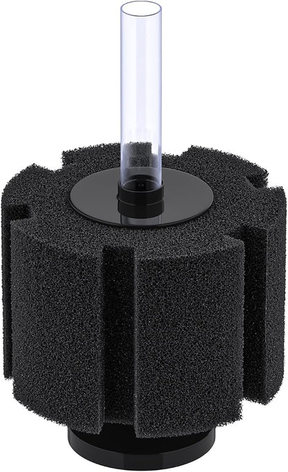 Pawfly Aquarium Large Bio Sponge Filter Quiet Betta Fry Shrimp and Fish Foam Filter with Nano Air Stone for Large Fish Tanks up to 220 Gallons