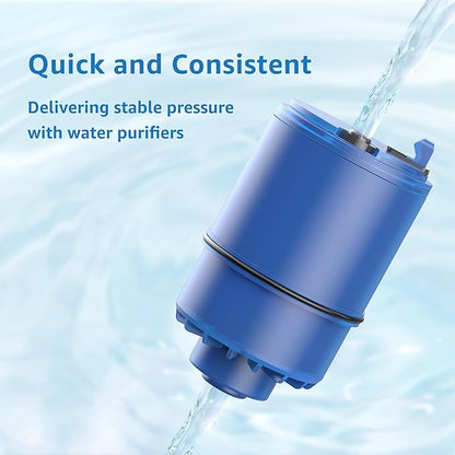 Filterlogic FF08 Faucet Water Filter Replacement, Compatible with All PUR® PLUS Water Filter Replacement RF9999®, NSF 42 Certified, 18-Month, 1800-Gallon, 6 Pack