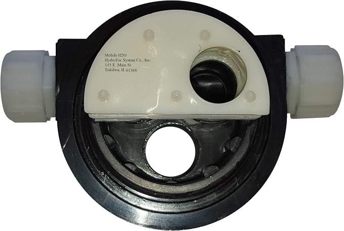 Portable 16,000 Grain (tm) Unit with Tank, Tank Head, Lead-Free Plastic NSF 61 Male GHC Tank Connections, Distributor, Resin and Instructions. Used in Rv & Car Wash Applications.