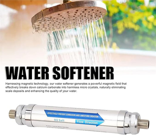 1000L Non-Salt Magnetic Water Softener System - Single Outlet for Shower, Dishwasher & Solar Heater(1 2 inch)