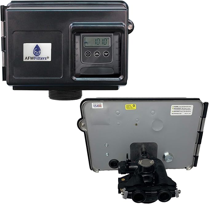 AFWFilters Filox 10 Iron, Sulfur, & Manganese Removal Water Filter with Fleck DIGITAL 2510SXT - 1.0 cu. ft.