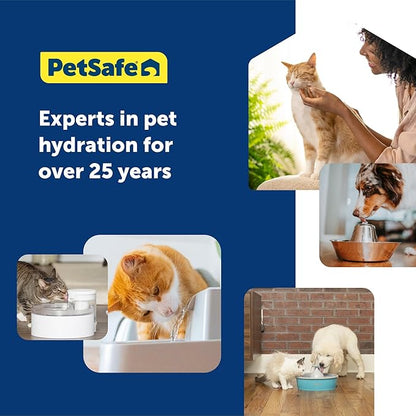 PetSafe Ion-X Pet Fountain Filters - Dual Filtration - Activated Carbon Water Filter - Removes Bad Taste & Odor - Water Softening Filter for Cats & Dogs, 4 Count (Pack of 12)