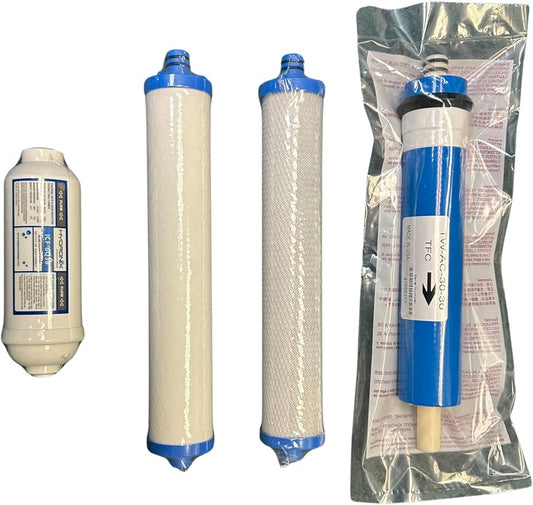 Replacement Filter Set with Membrane for Culligan AC-30 Reverse Osmosis System