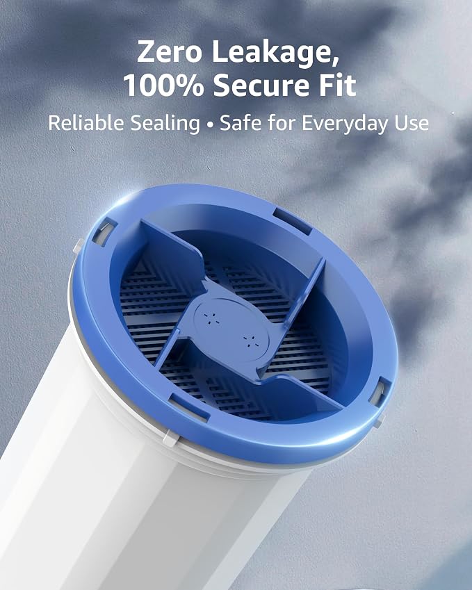 Compatible with New Culligan Pitcher Replacement Filter ZEROF01, 6 Pack | Multi-Stage Filtration Water Filter, Reduces Lead, PFAS, Mercury, Chromium & Contaminants by Sensiblopt