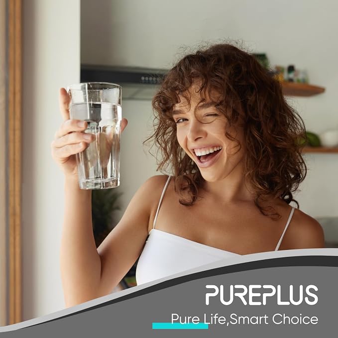 PUREPLUS UTR400A-RO Filter, Replacement for UTR400A Reverse Osmosis System, 2nd Stage, Reduces Heavy Metals such as Lead, Mercury, Cadmium, Arsenic, 1PACK
