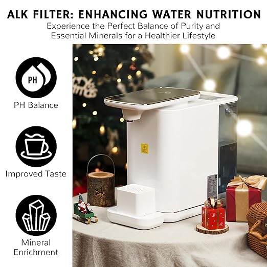 Airthereal ALK Replacement Filter for Pristine Pro6H Countertop Reverse Osmosis Water Filter System, Alkaline Mineralization Filter Cartridge - pH Balance and Restore Minerals, 1-Pack