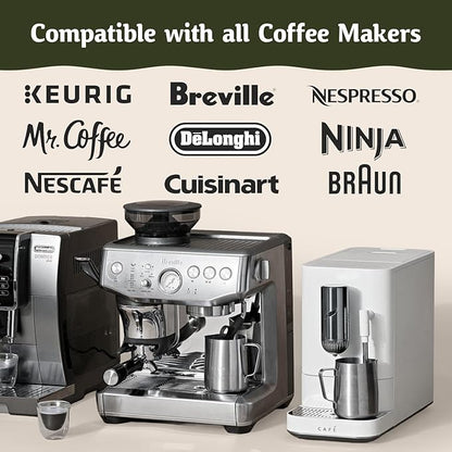 Descaling Solution (10 Uses) Delonghi Keurig Nespresso Coffee Machine Cleaner Descaler Kit Coffee Machine Descaler Compatible with All Brands Breville Ninja