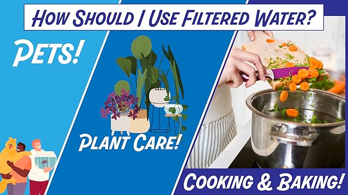 New Wave Enviro 10 Stage Plus Inline Water Filter System | 800 Gallon Capacity | Easy Install for Renters | Reduces Chlorine, Lead, Mercury, Arsenic, PFAS | Sustainable, Affordable Clean Water
