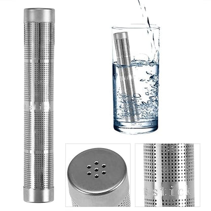 Water Filter Stick, Portable Alkalizer Ionizer Hydrogen Minerals Wall Water Purifier, Purifier Filter for Home or on The (11.1×1.8cm)