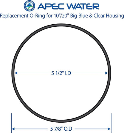 APEC Water Systems Replacement O-Ring for 10" or 20" BB and Clear Water Filter Housing (O-Ring-HB)