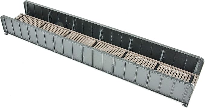 Walthers Cornerstone 90' Single-Track Railroad Through Girder Bridge 933-4503 HO Scale Model Railroad - Structure Kit