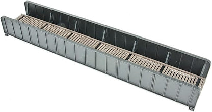Walthers Cornerstone 90' Single-Track Railroad Through Girder Bridge 933-4503 HO Scale Model Railroad - Structure Kit