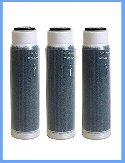 CFS Color Indicating DI Resin Cartridges, Resintech MBD-30-NG, 3 Pack | Mixed bed deionization for RODI aquariums, spot-free car wash & window cleaning; fits standard 10 x 2.5 in housings
