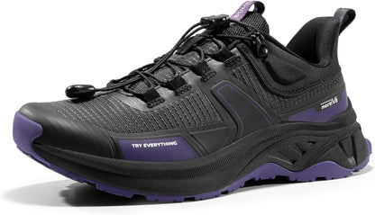 NORTIV 8 Women's Lightweight Hiking Shoes Quick Laces Outdoor Fashion Sneakers Gladiator