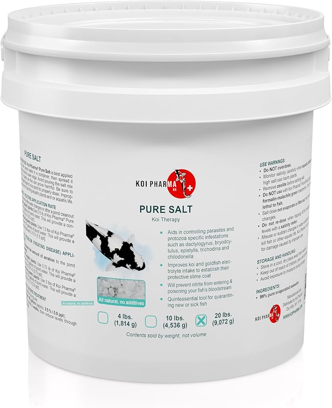Pure Salt Koi Therapy - All-Natural (20 Pound)