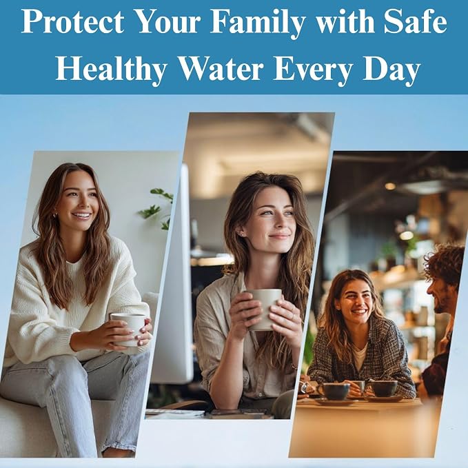 2026 NEW Premium Replacement Filter for Clearly Filtered Water Pitcher (2-Pack+1 pre-rinse bag), 100-Gallon Long-Life for Lead, Fluoride & PFAS, BPA-Free, Food-Grade, Retains Minerals