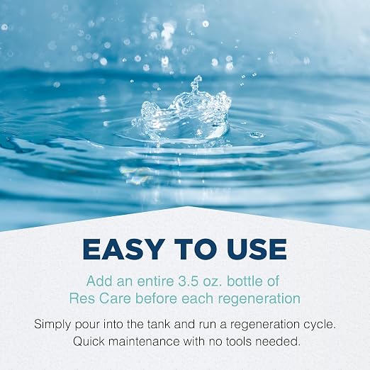 6-Pack Water Softener Cleaner Solution – Water Softener Cleaner Solution – Universal Cleanser for Hardwater Systems – Extends System Life – 4oz