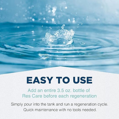 6-Pack Water Softener Cleaner Solution – Water Softener Cleaner Solution – Universal Cleanser for Hardwater Systems – Extends System Life – 4oz