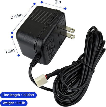 12V AC Power Adapter, Water Softener Transformer, Compatible with V3108, V3186 Clack Circuit Board