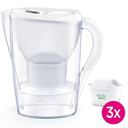 Brita Filter jug Marella +3 Maxtra Pro PP White Polypropylene 2.4 L 150 l