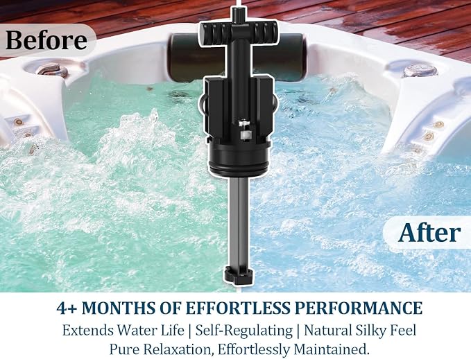 Salt Water chlorination System Cartridge Replacement for Spas & Hot Tubs/Hot Spring Highlife/Limelight,Chlorine-Generating Filter for Gentle,Soft Fresh Water to Helps Combat Dry Eyes&Itchy Skin, 3Pack