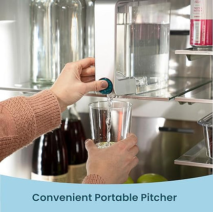 AquaTru Classic Countertop Water Purifier | Certified 4-Stage Reverse Osmosis System Removes 84 Contaminants Including Forever Chemicals, Lead, Fluoride & Microplastics | No Plumbing Required