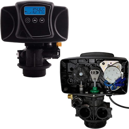 FLEX LINE ADAPTER INCLUDED-AFWFilters Built Fleck 5600SXT 48,000 Grain Water Softener with Upflow Carbon Filter (10% Resin with Carbon)