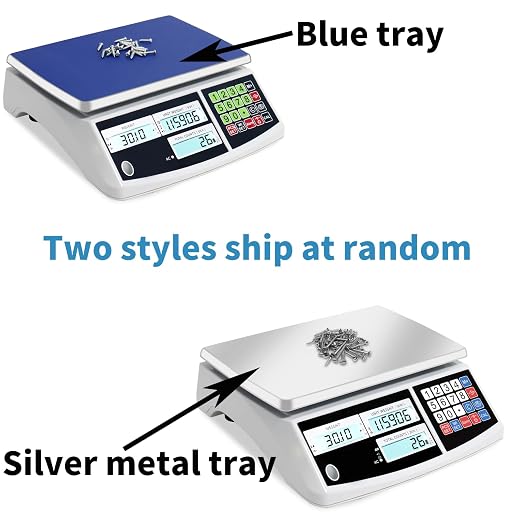 Counting Scale (30kg/66lb, 0.1g), g/kg/lb, Coin Scale, Precision Electronic Gram Scale for Parts and Coins,Digital Inventory Scale with Alarm Mode