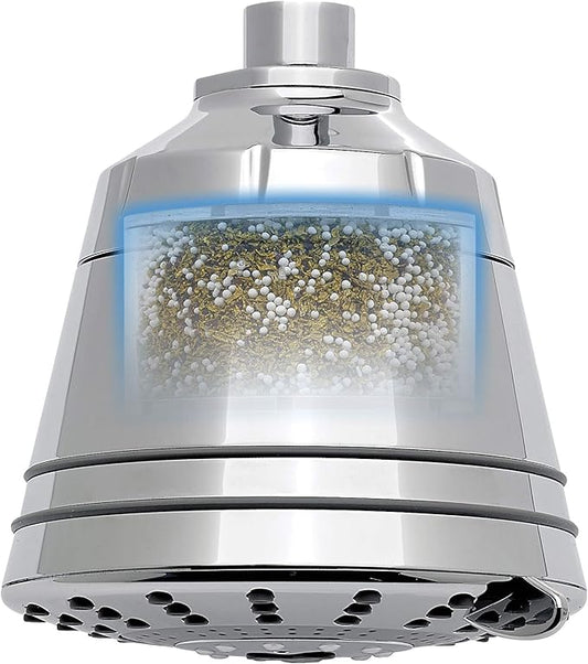 Sprite Showers Pure 7-Setting Filtered 1.75GPM Showerhead in Brushed Nickel (AE7E-BN-R)