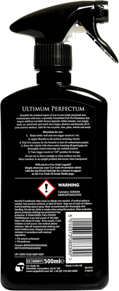Car Gods Iron Oxide Contaminants Fall Out Eliminator 17fl Oz