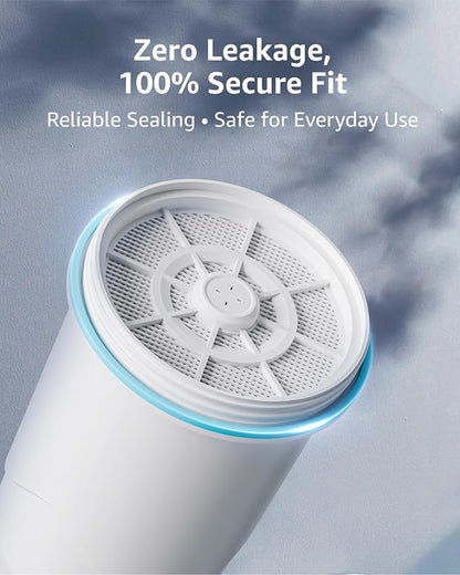 Compatible with Zero Pitchers and Dispenser, 4 Pack | 0 TDS Premium Filtration, Fit for ZR-001 ZR-004 ZP-006 ZR-017 ZS-008 Filters, reducing Lead, Chromium, and Contaminants
