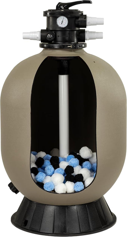 Rx Clear Mixed Luster Filter Media for Swimming Pool Sand Filters | Alternative to Sand and Filter Glass | Specialty Technology Keeps Pools Clean | Lasts for Several Seasons | Individual Pack | Alternative to Sand and Filter Glass | Specialty Technolog...