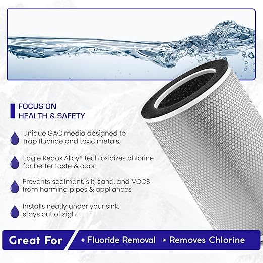 Fluoride Under Sink Water Filter System | Single | Crystal Quest