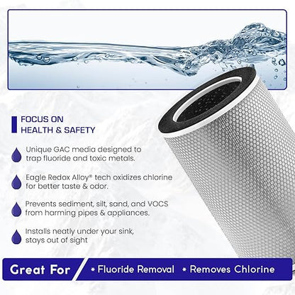 Fluoride Under Sink Water Filter System | Single | Crystal Quest