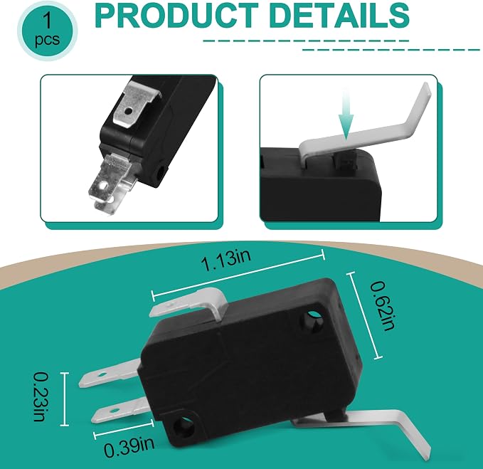 7305150 Water Softener Rotor Position Switch fits for GE Kenmore Replaces 7030705 7030713 9001800 WS21X10003Replacement Part-1Pcs