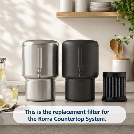 Water Filter Compatible With Rorra Countertop System 200 Gallons Filter Life Powerful Filtration Replacement Countertop Water Filters For Rorra Countertop System