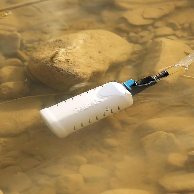 Sagan Life Water Filter Replacement for XStream Straw & AquaDrum 55 Gallon Drum Water Filter; Removes 99.9999% of Unwanted Water Borne Material: Camping, Backpacking, Travel, Survival, Filter ONLY