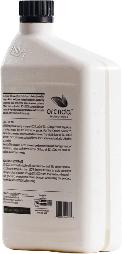 Orenda SC-1000-QT Scale Control & Metal Chelant 1-QT.