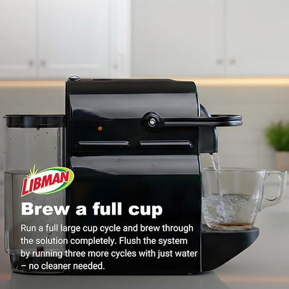 Libman Liquids Coffee Machine Descaler and Cleaner