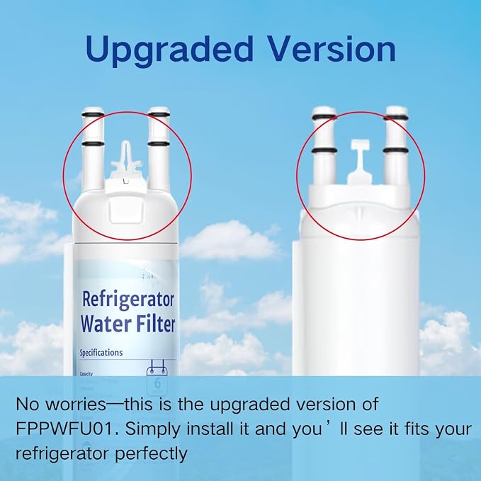FPPWFU01 Water Filter Replacement for EPPWFU01, 1 Pack | Replacement for EPPWFU01 PureAdvantage PWF-1 PurePour PWF-1 FPPWFU01 (Packaging May Vary)