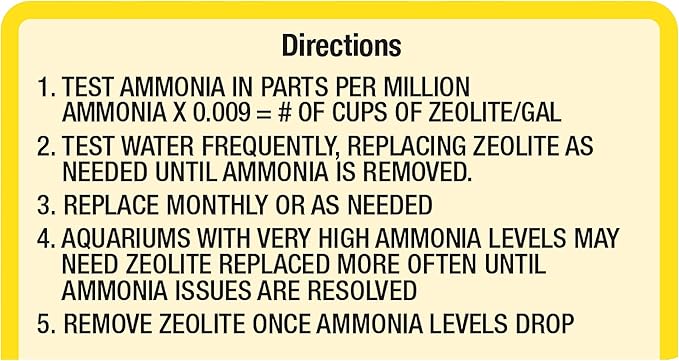 Marineland White Diamond 50 Ounces, Removes Toxic Ammonia, Aquarium Filter Media
