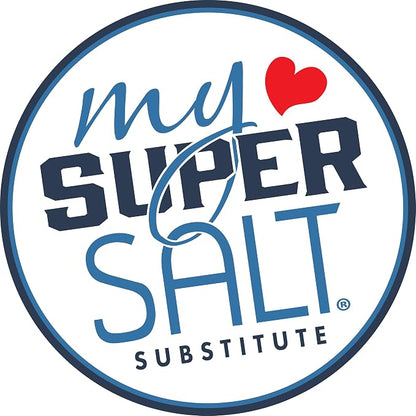 My SUPER SALT – Functional Salt Alternative with Real Salt Taste – 85% Less Sodium – Mineral Balanced Support for Everyday Wellness – 7 oz