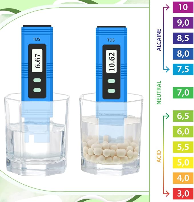 Weewooday 3.3 lbs 7-8mm Refill Condensate Neutralizer, Pickling Waste Liquid Neutralizer, Acidic Water Increases Alkalinity, Condensing Water Heater Media Filler, Condensate Neutralizes Balls (1 Bag)